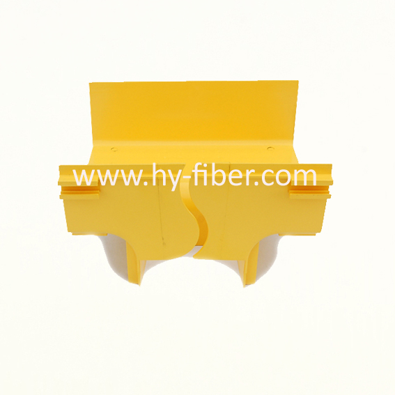 Fiber Cable Runner 240mm To 120mm Vertical Tee